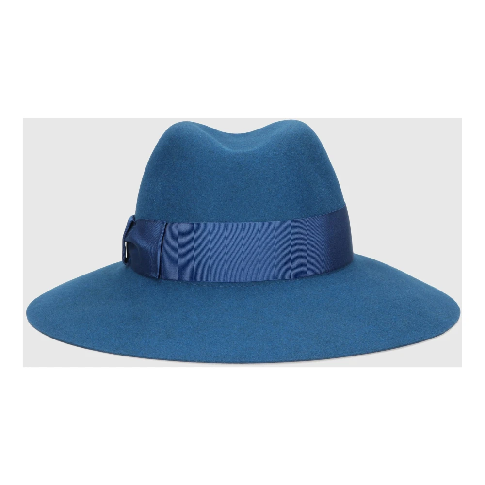 Borsalino Klassieke Vilthoed Blue Dames