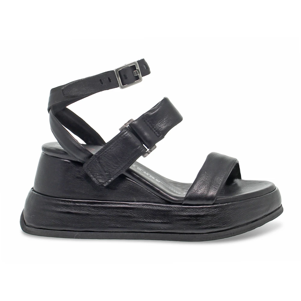 A.s.98 Wedges Black Dames