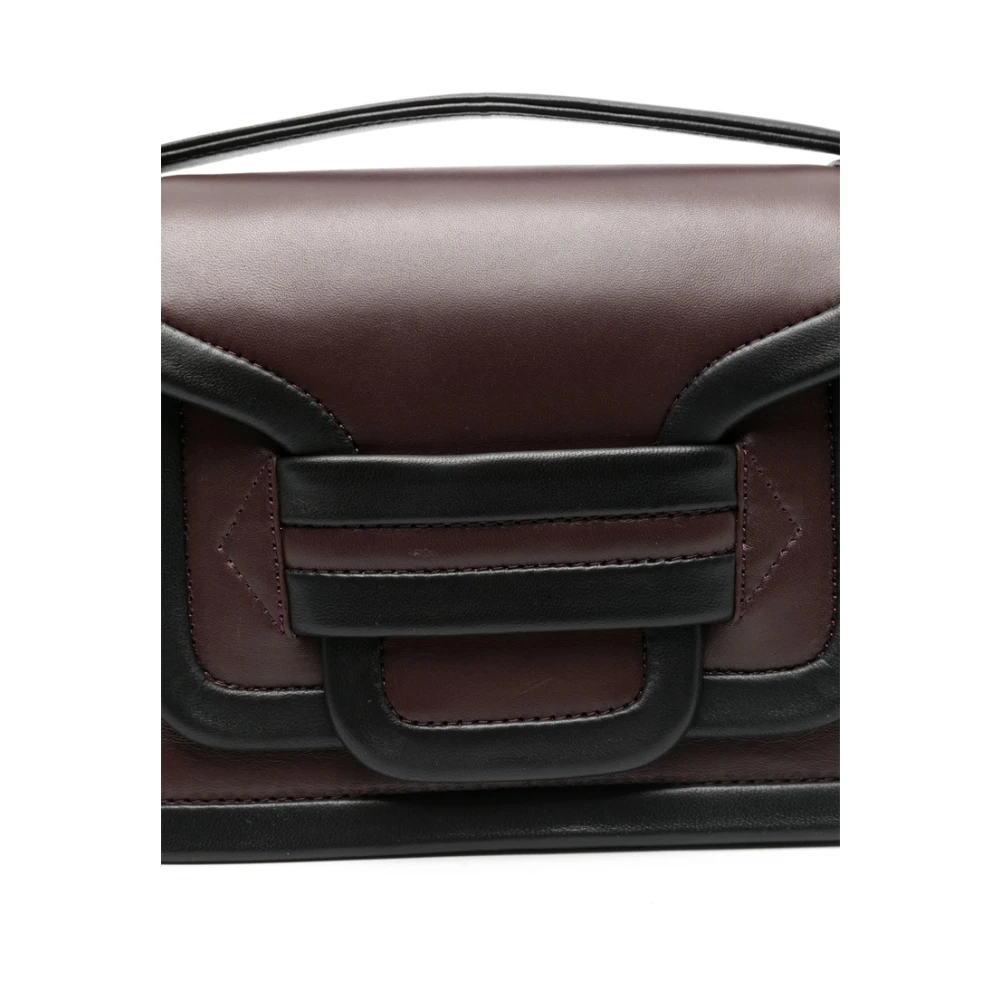 Pierre Hardy Bordeaux Schoudertas met Magneetsluiting Multicolor Dames