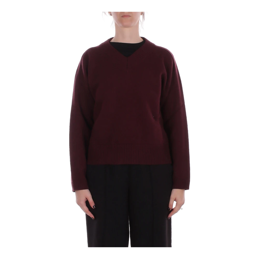 Alpha Studio Damen Rot Strickwaren, Mgröße: