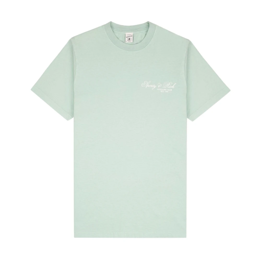 Sporty & Rich Villa T-Shirt Collectie Green Heren