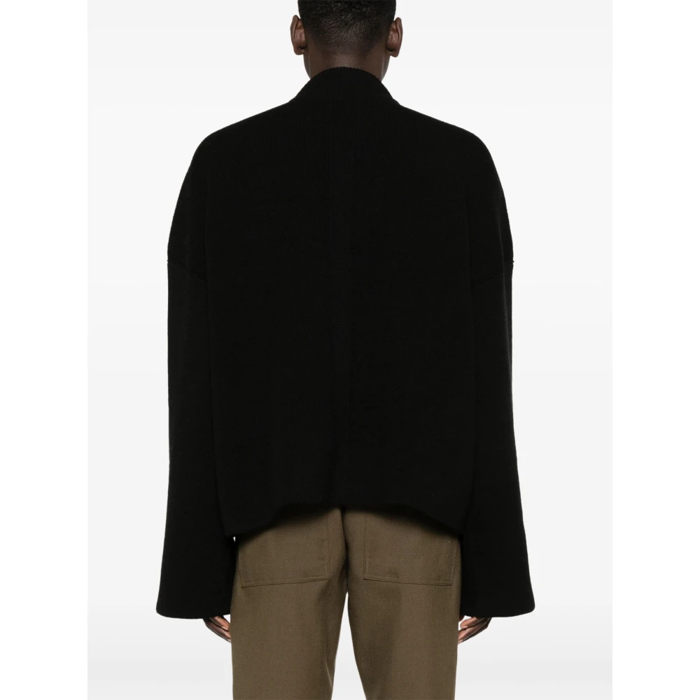 Rick Owens Porterville Jumbo Trui Black Heren