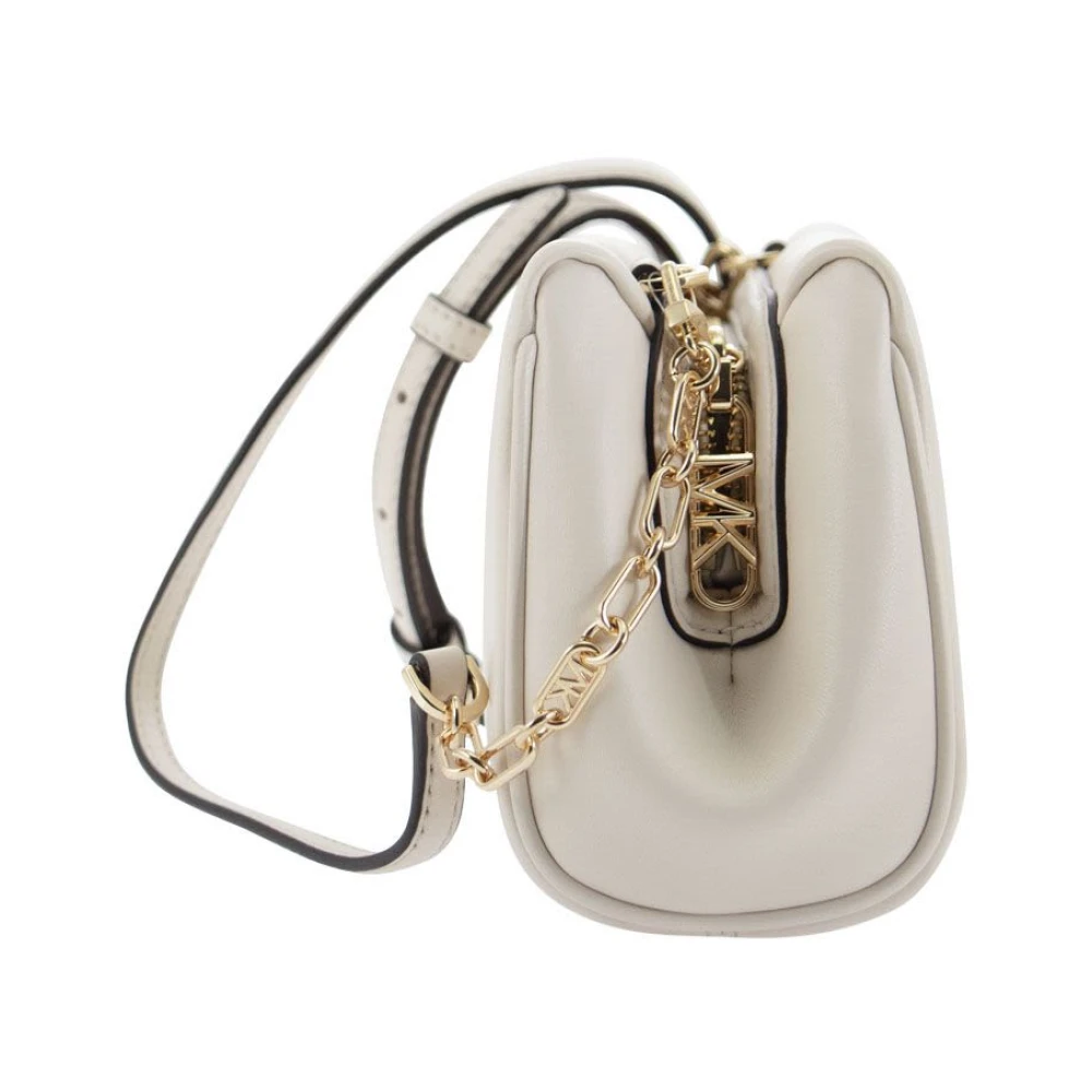 Michael Kors Belle Schoudertas Beige Dames