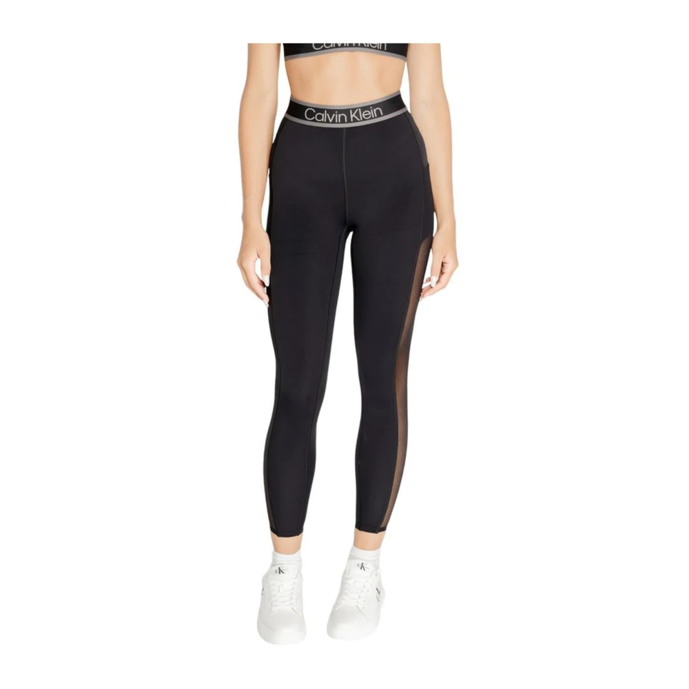 Calvin Klein Stretch Skinny Jeans & Pants Collectie Black Dames