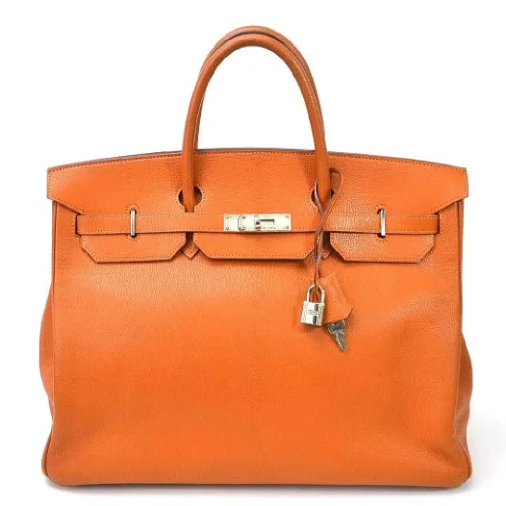 Hermès Vintage Begagnad handväska Orange, Dam