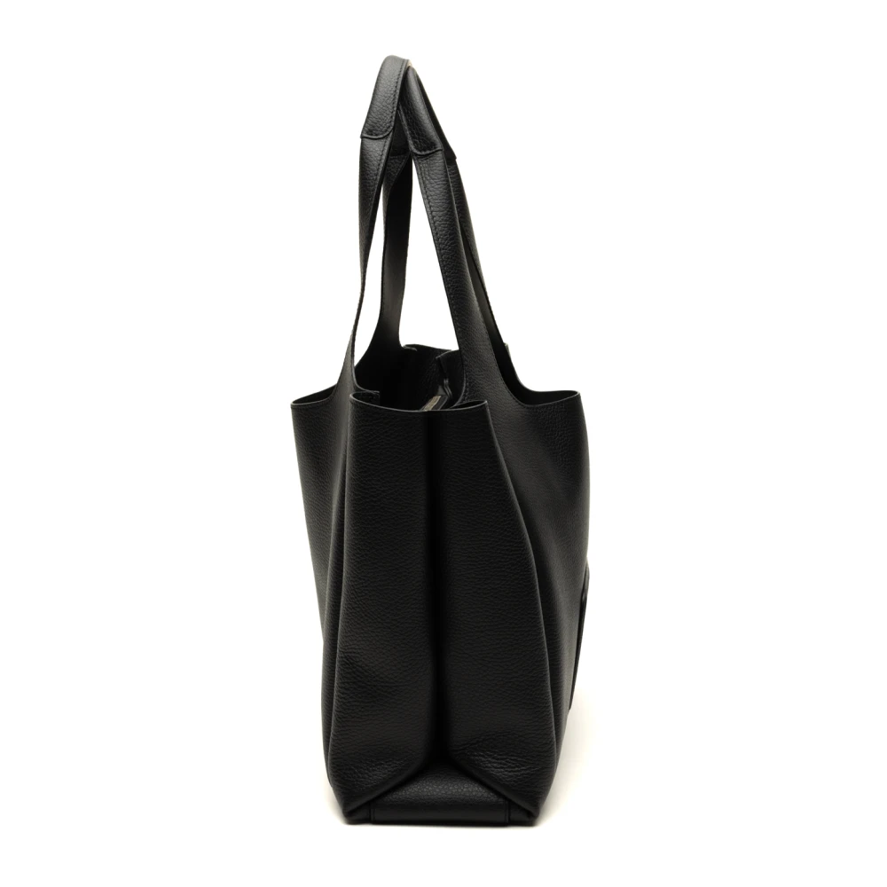 Hogan Zwarte Shopping Media Tas Black Dames