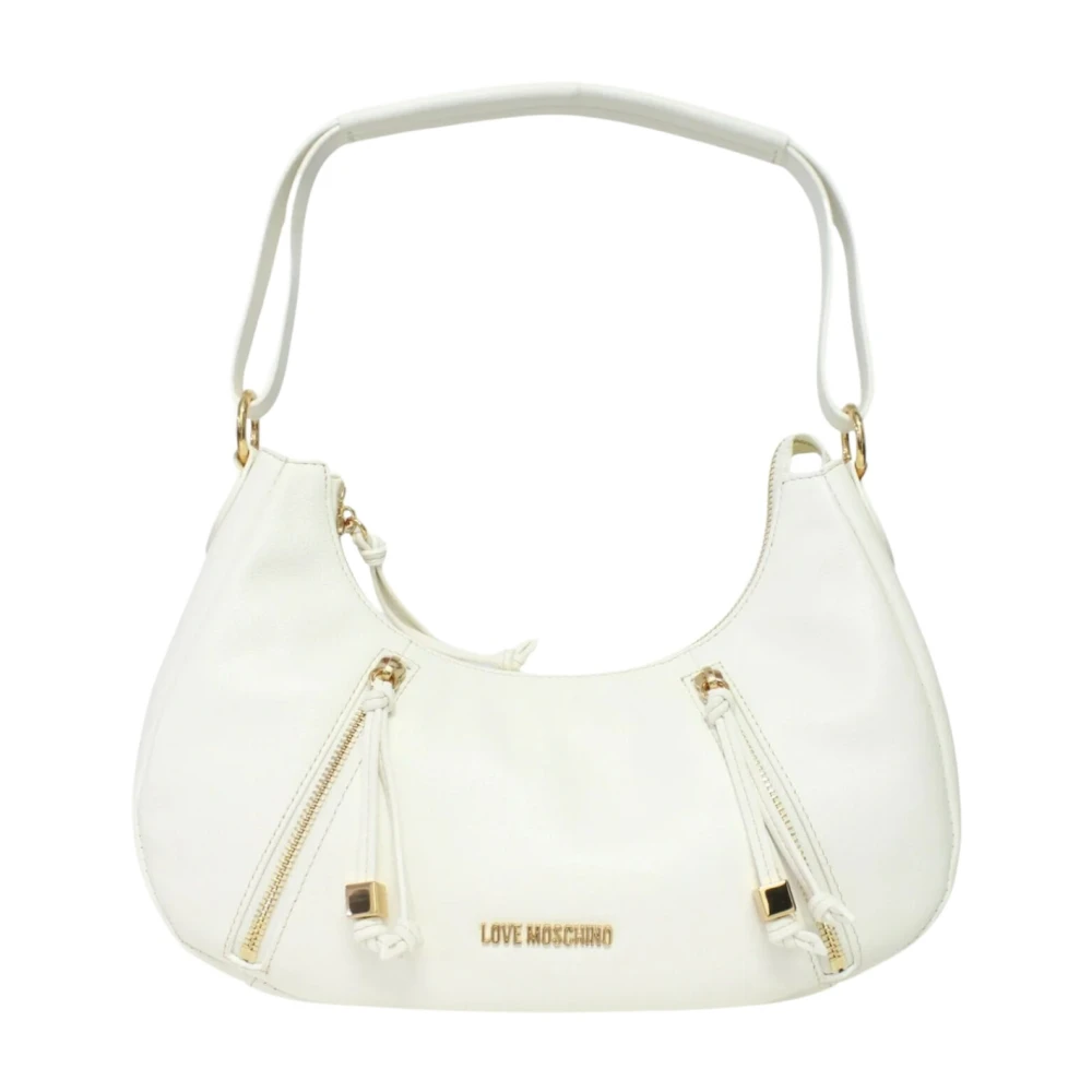 Love Moschino Women's White Shoppers - Shoulder Bags - One Size - Bags
