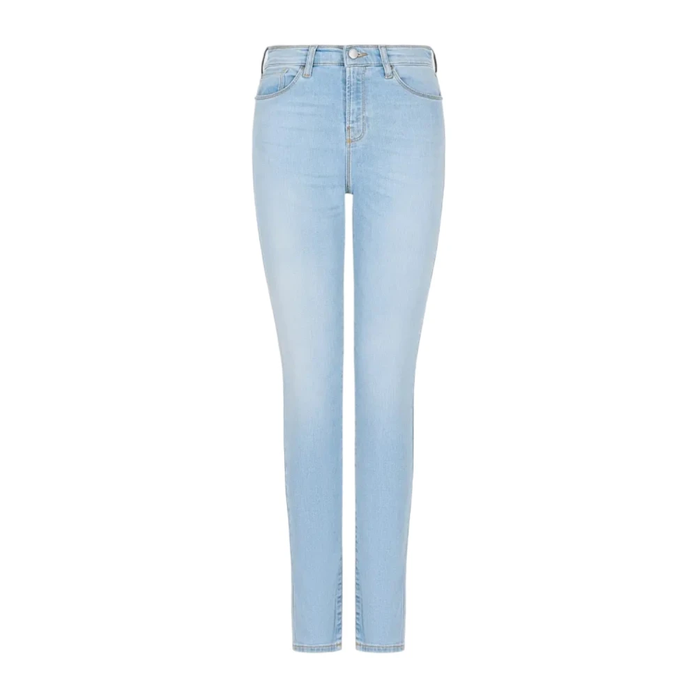 Emporio Armani Women's Blue Skinny Jeans, Female,, Skinny Jeans, Classic Fit W28