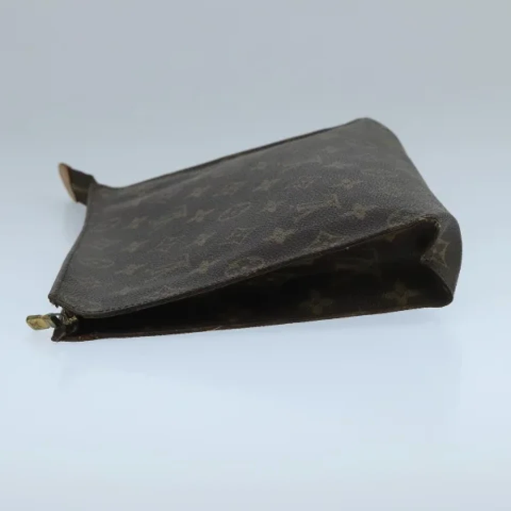 Louis Vuitton Vintage Pre-owned Canvas clutches Brown Dames