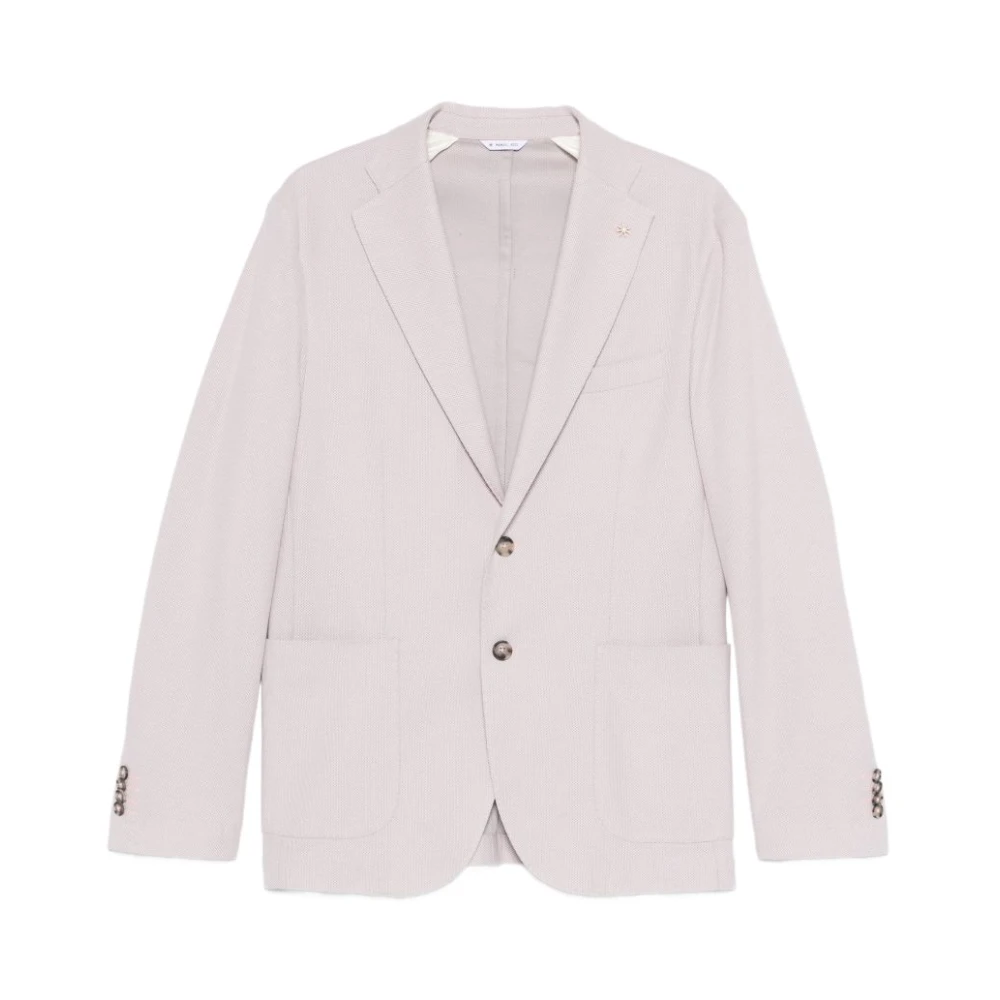 Manuel Ritz Men's Pink Jackets - Blazers - Xl - Jackets