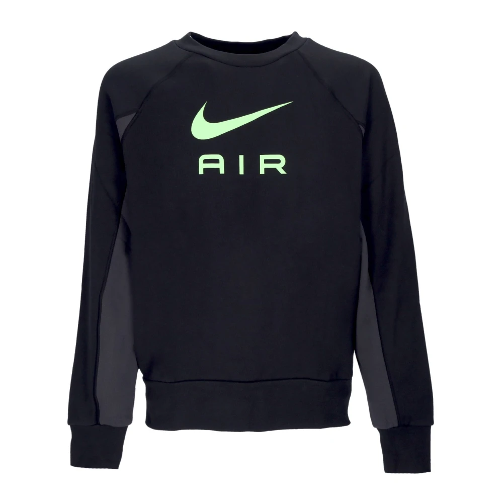 Nike Black Long Sleeve Training Tops, Male, 2XL, Lightweight Crewneck Sweatshirt