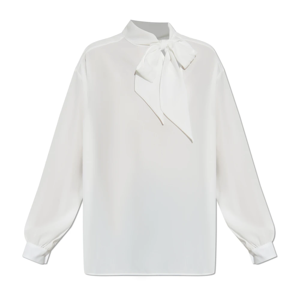 Emporio Armani Damen Weiß Blusen & Hemden, Sgröße:
