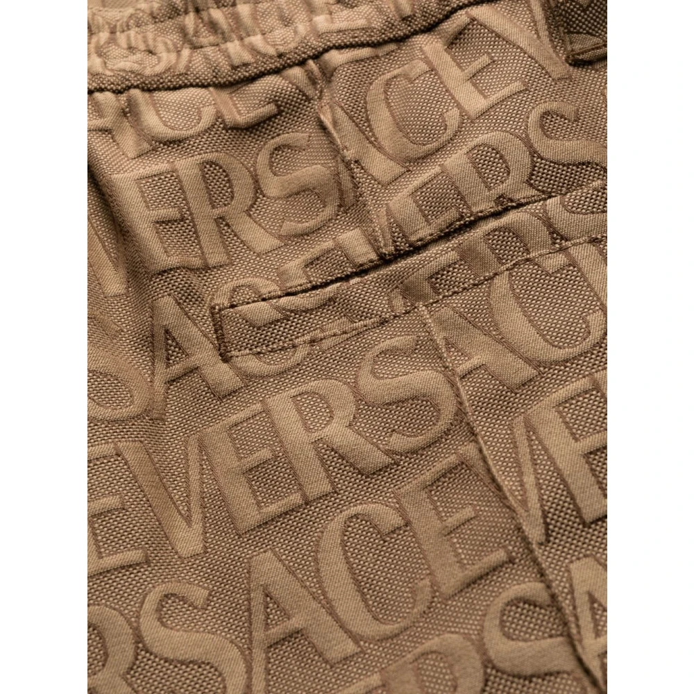 Versace Trousers Brown Heren