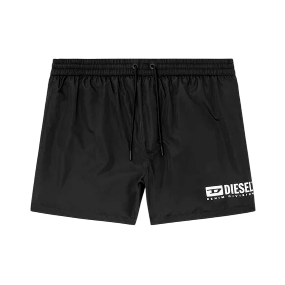 Diesel Men's Black Ken-37-D-Box Swim Shorts - Beachwear - Xl - Swimwear