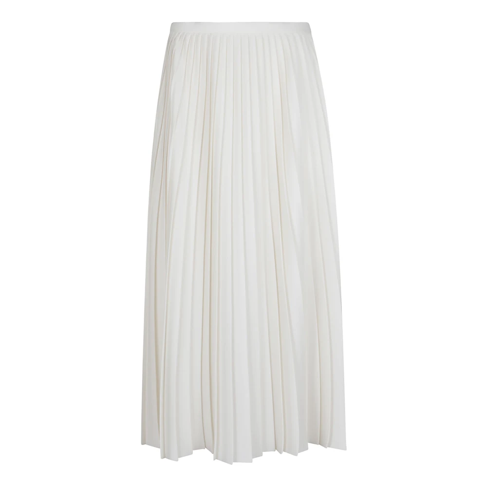 Philosophy di Lorenzo Serafini Witte Fluid Crêpe Rok Elegante Stijl White Dames