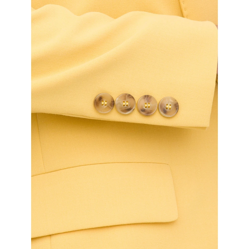 Marella Stijlvolle Jas voor Vrouwen Yellow Dames