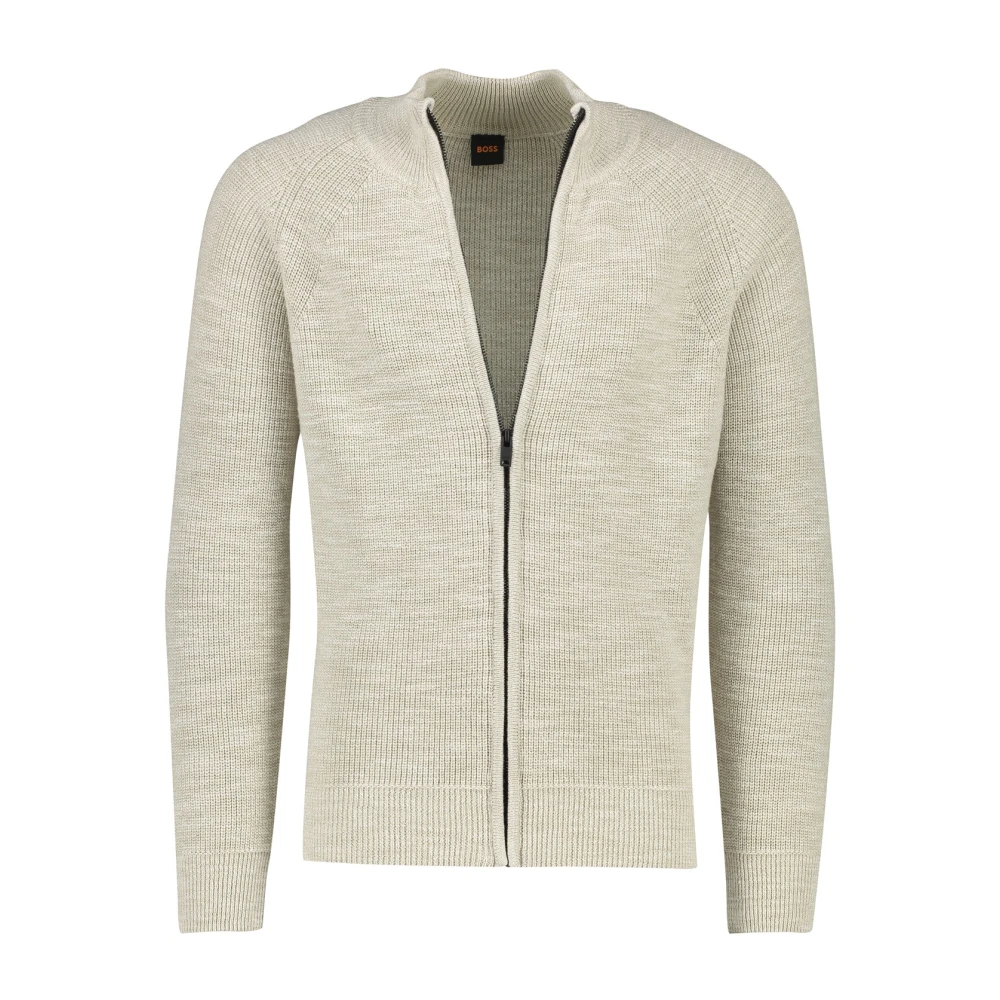 Hugo Boss Beige Vest voor Mannen Beige Heren