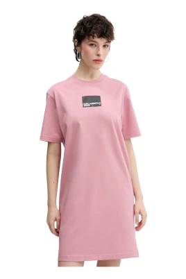 Ärmlös T-shirtklänning