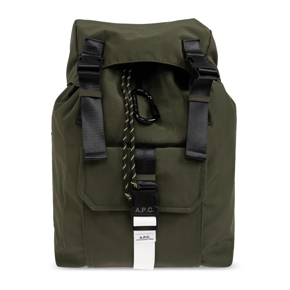 A.p.c. Rugzak met logo Green Heren