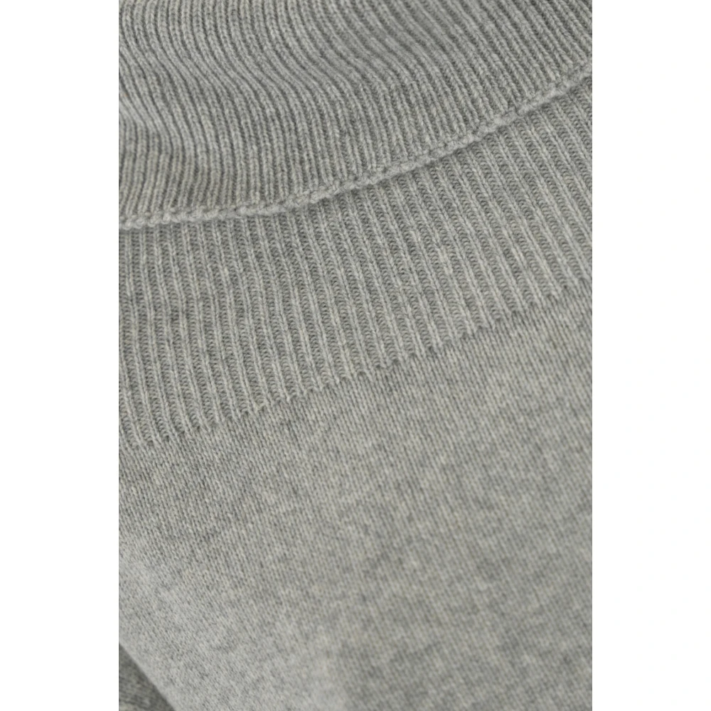Liviana Conti Kasjmiertrui met Off-Shoulder Stijl Gray Dames
