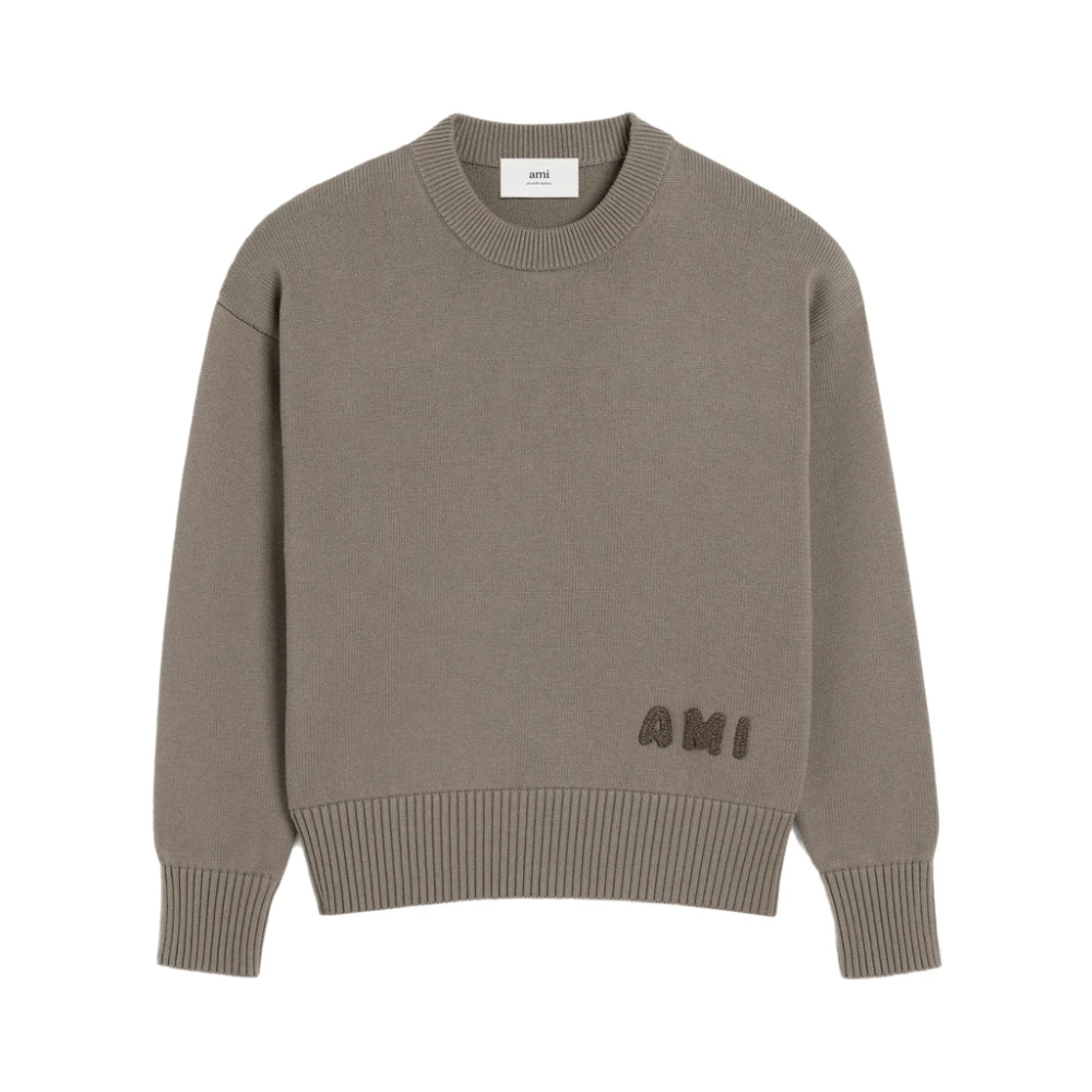 Knitwear > Round-neck Knitwear - - Ami Paris - Modalova