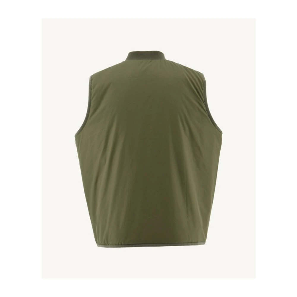 Jott Groene Mouwloze Vest Windbestendig Green Heren