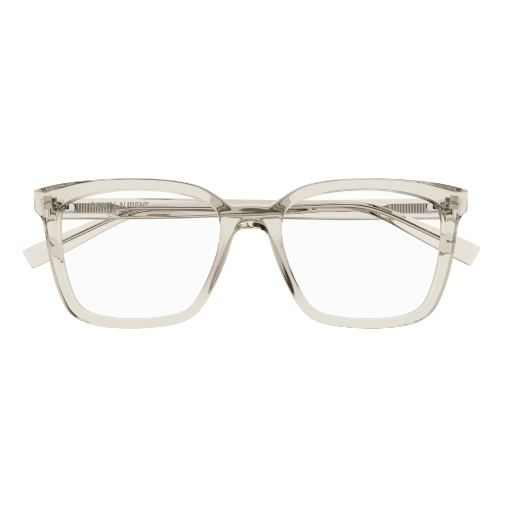 Saint Laurent Mode Bril SL 672 Zwart Beige Heren