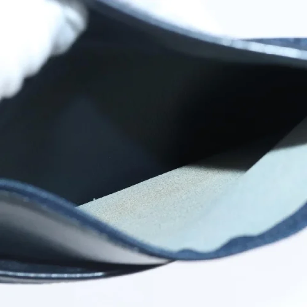 Dior Vintage Pre-owned Canvas clutches Blue Dames