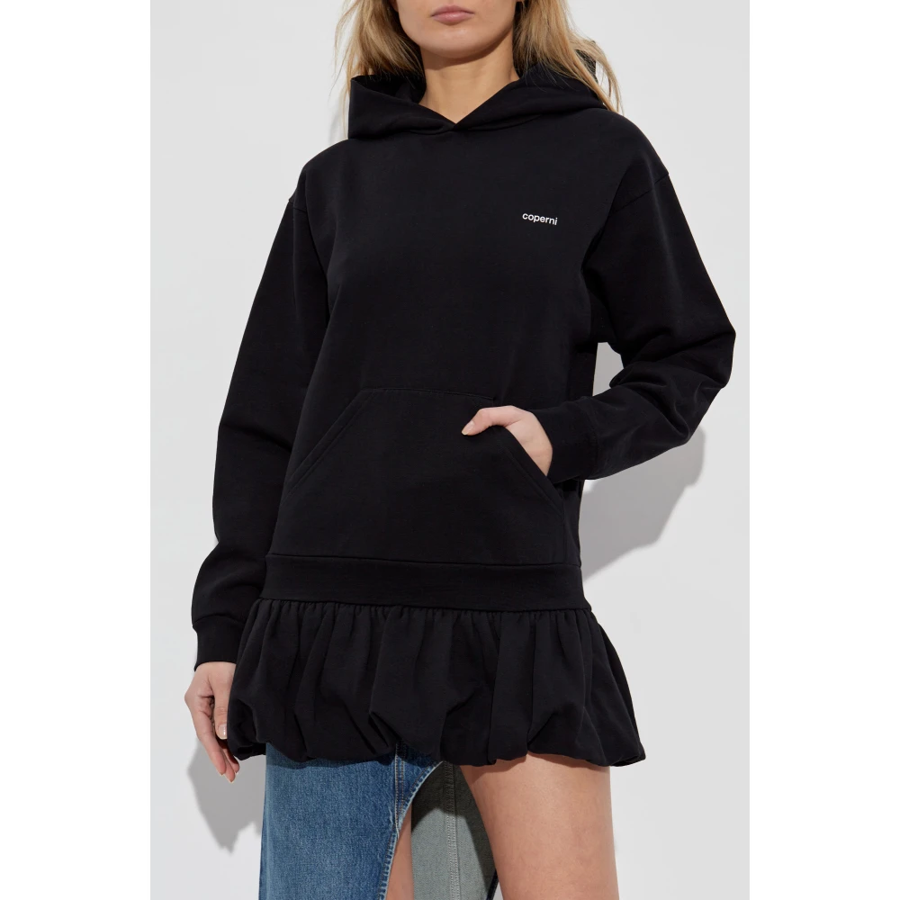 Coperni Katoenen hoodie Black Dames
