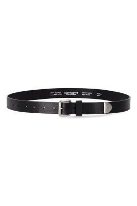 ceinture-en-cuir-avec-logo-estampe-gun-metal