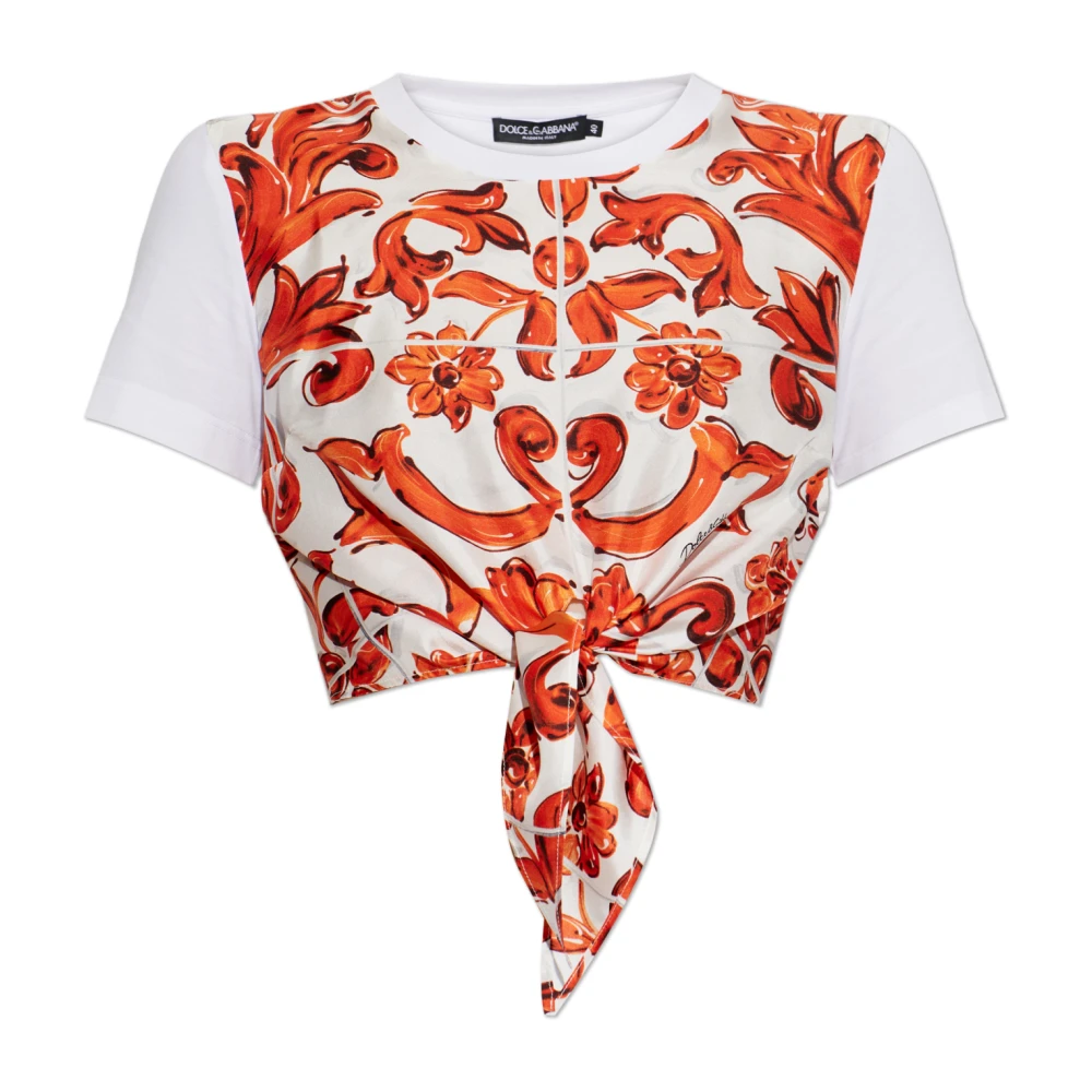 Dolce & Gabbana Vrouw Wit Tops Dames, 2XS, Blouses