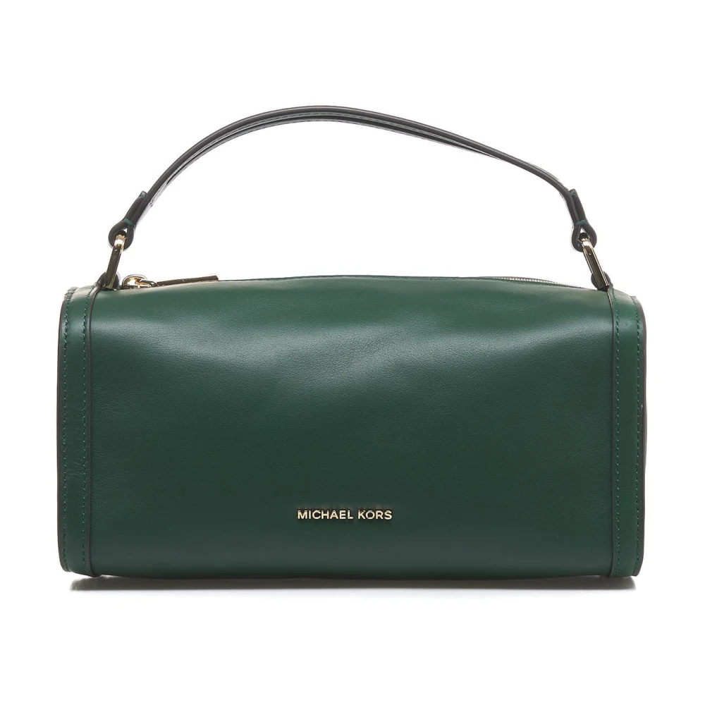 Michael Kors Groene leren crossbodytas Green Dames