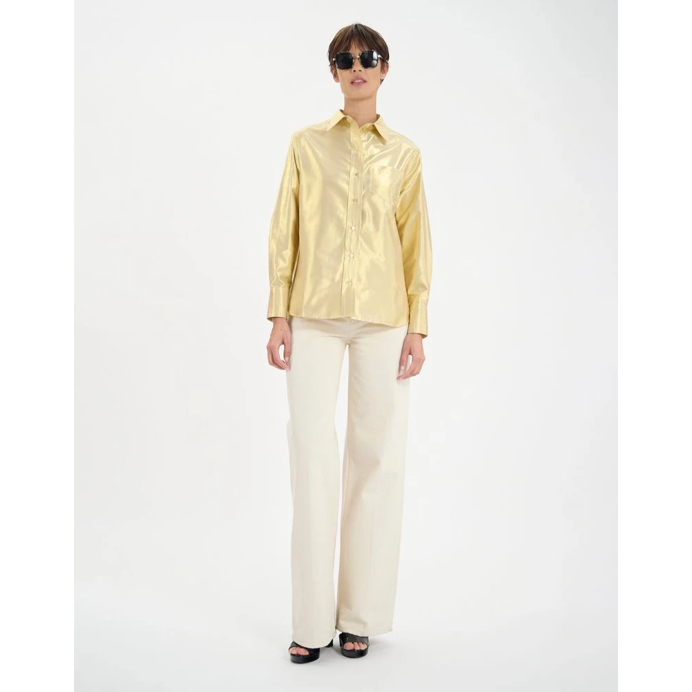 Ines De La Fressange Paris Maureen Shirt Yellow Dames