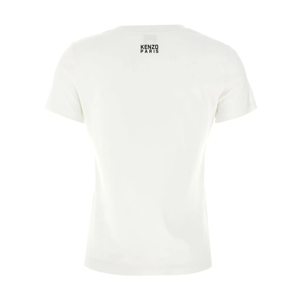 Kenzo Wit T-shirt en Polo White Dames