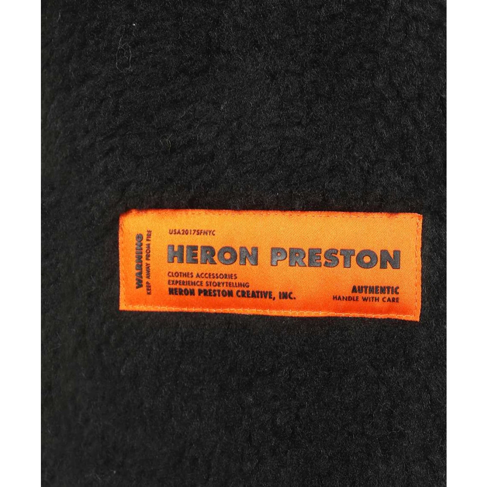 Heron Preston Korte Katoenmix Jas Black Dames