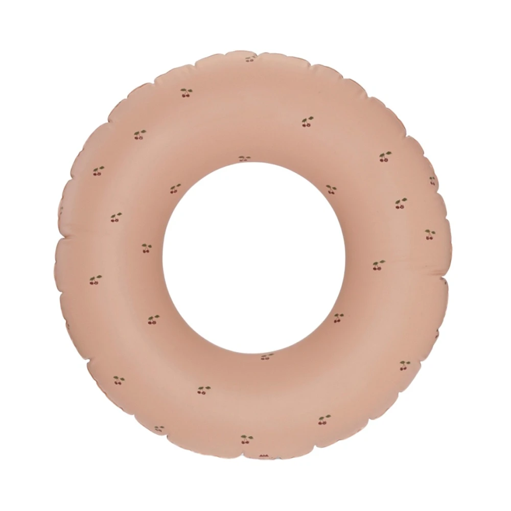 Konges Sløjd Uppblåsbar Simring, Rosa, Körsbärsmönster, Pvc, 52cm Yttre Diameter Pink, Dam