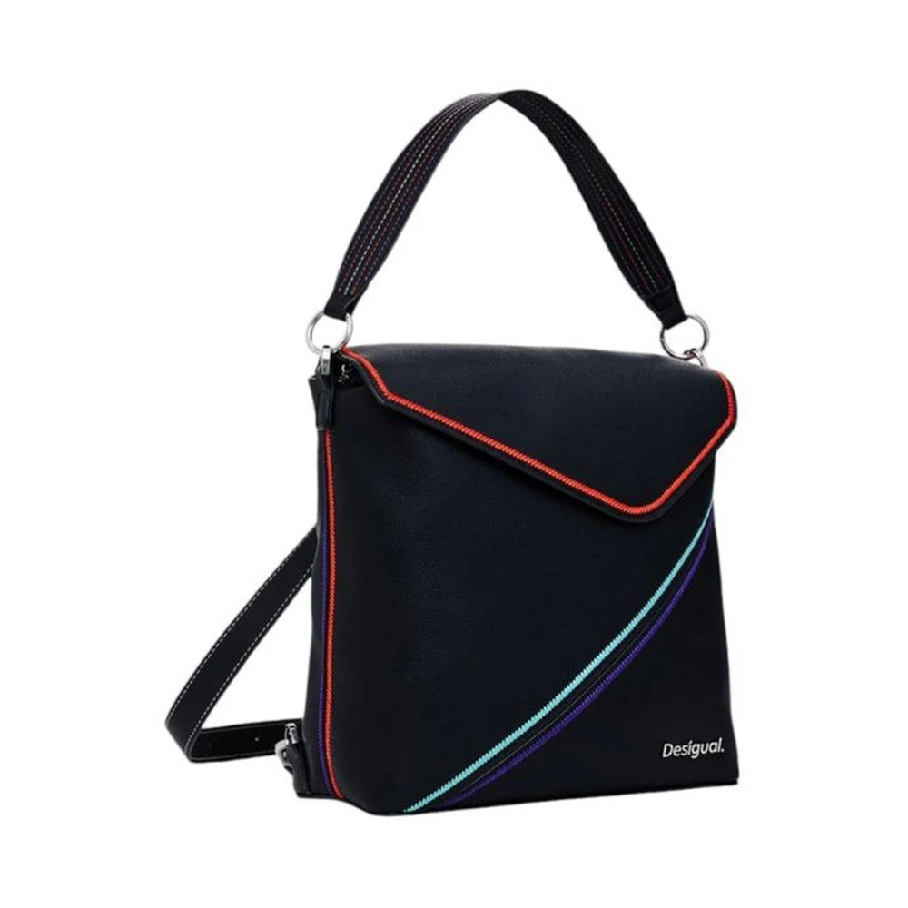 Desigual Moderne Polyurethaan Damesrugzak Multicolor Dames