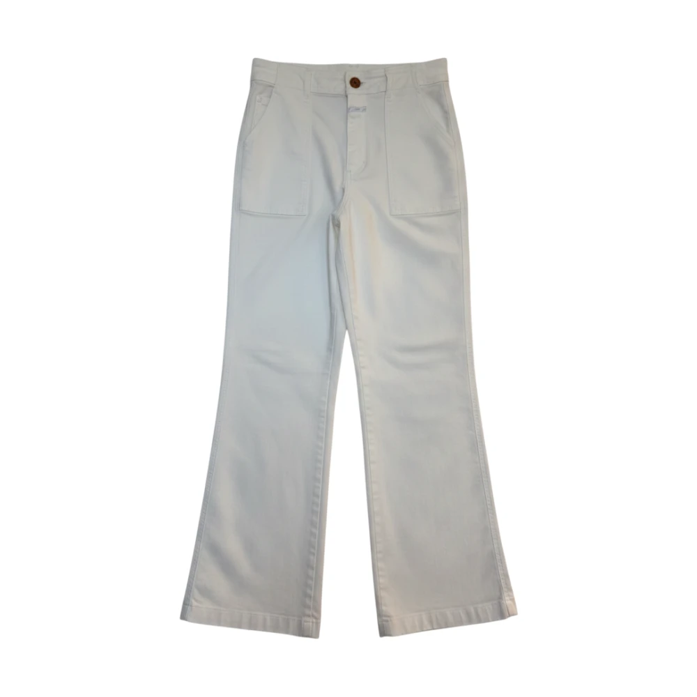 Closed White Aria Jeans - Female - Wide Jeans - W30 L32 - Jeans