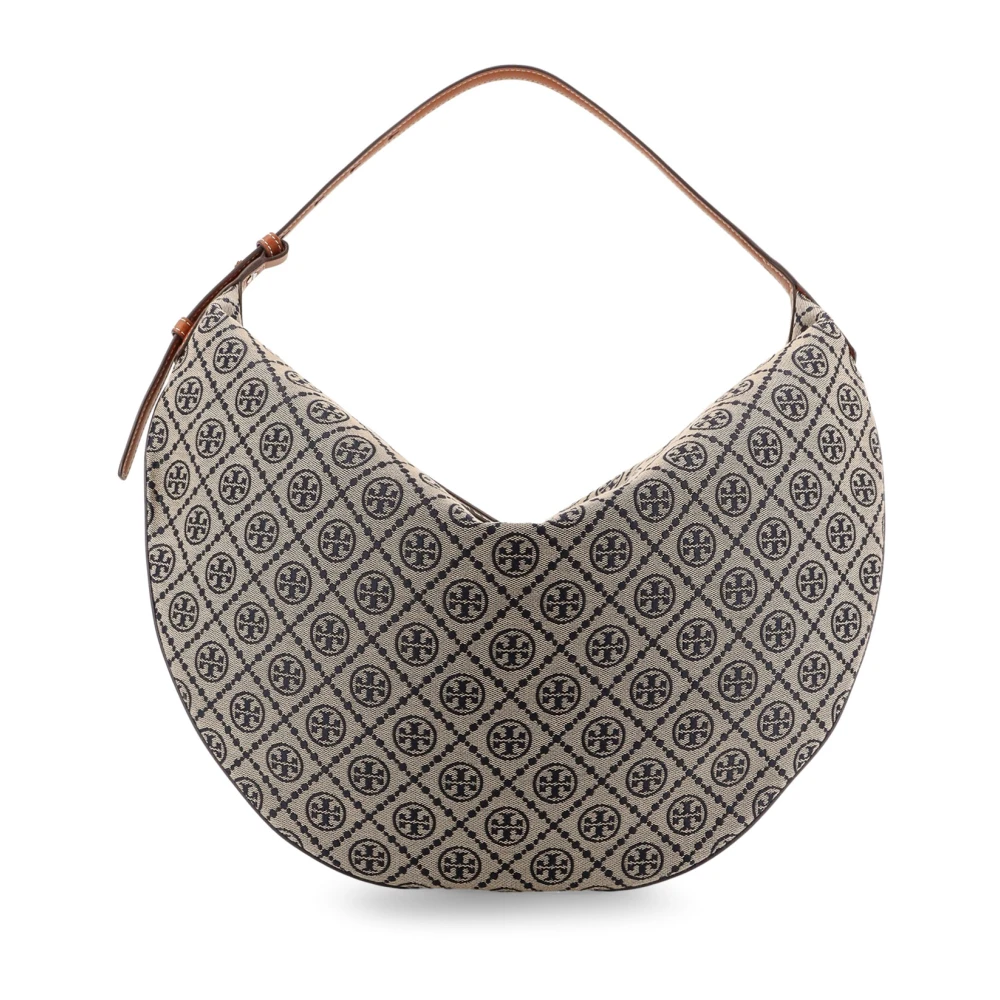 Tory Burch Blue Shoulder Bags, Female, One Size, Monogram Crossbody Bag