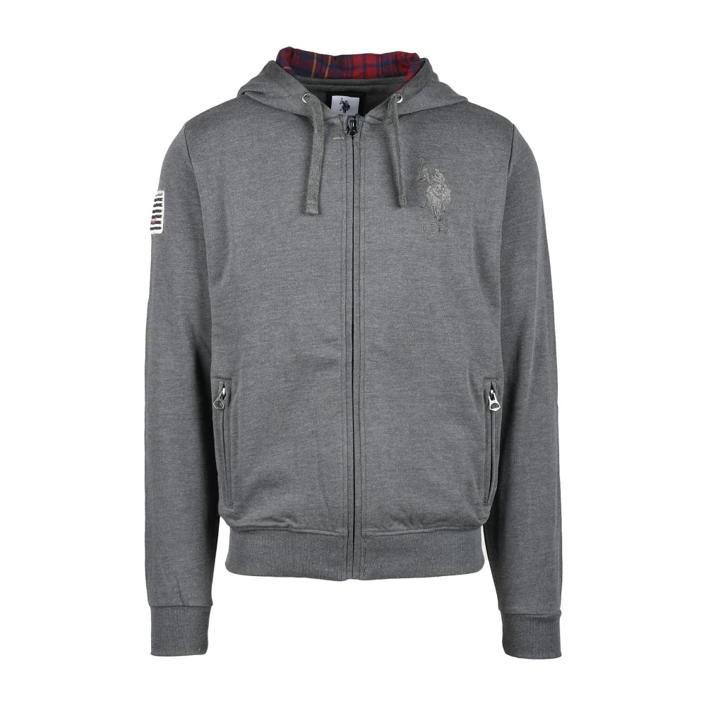 U.s. Polo Assn. Lichtgrijze Sweatshirt voor Heren Gray Heren