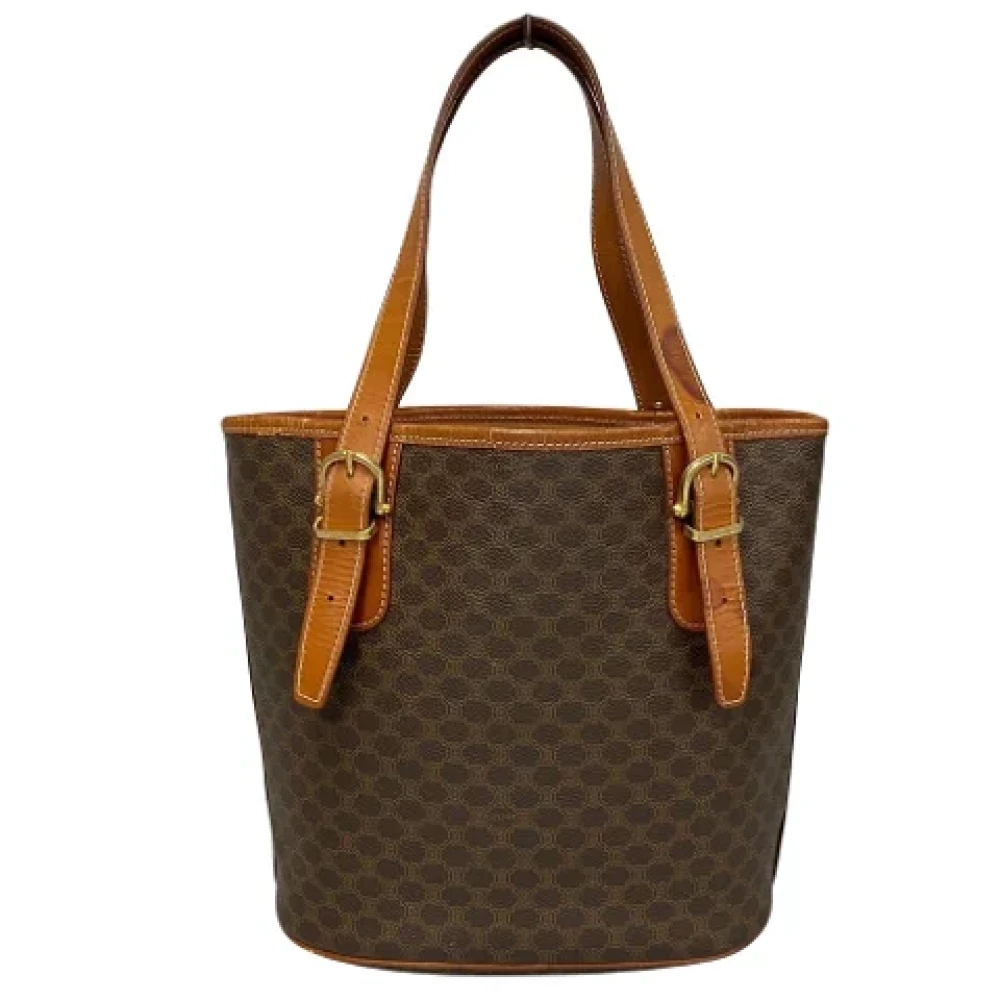 Celine Vintage Pre-owned Canvas totes Brown Dames