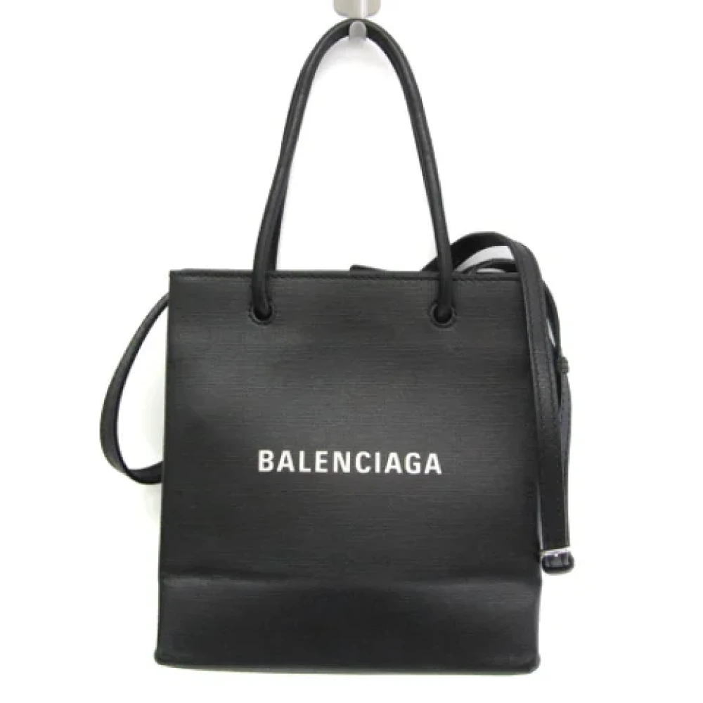 Balenciaga Vintage Pre-owned Leather totes Black Dames