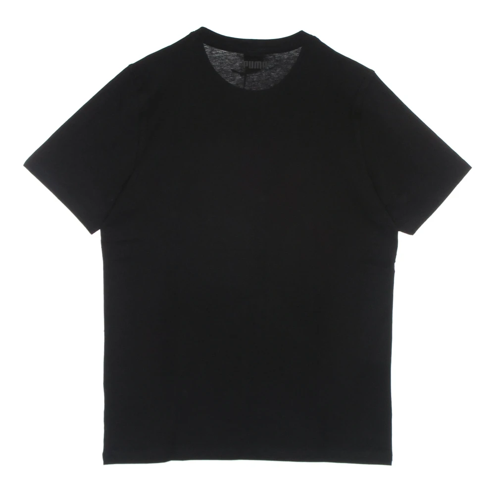 Puma Zwarte Kwalificatie Tee Korte Mouw Shirt Black Heren