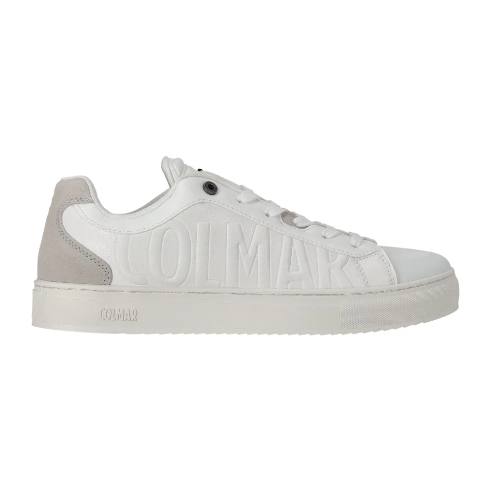 Colmar Chromatische Sneakers in Bradbury Stijl Heren Schoenen Wit