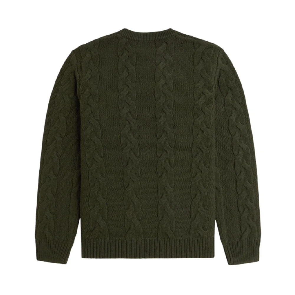 Fred Perry Groene Sweater Collectie Green Heren