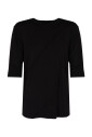 t-shirt-elegant-a-col-rond-et-manches-3-4