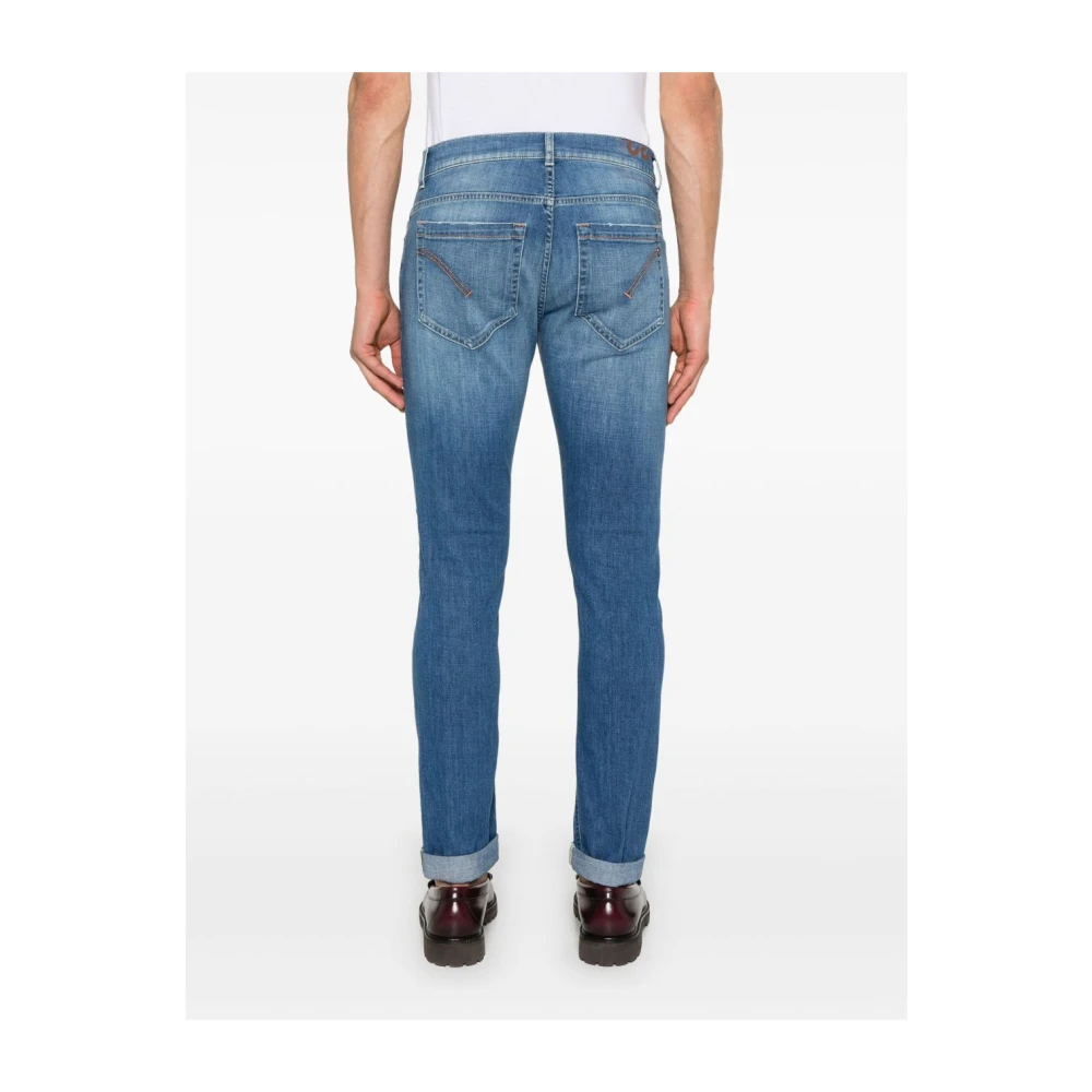 Dondup Blauwe Jeans voor Mannen Blue Heren