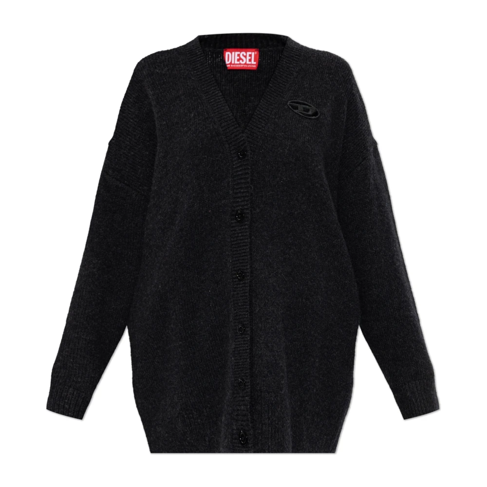 Diesel - M-Areela Cárdigan - Knitwear - Mujer - Negro - M