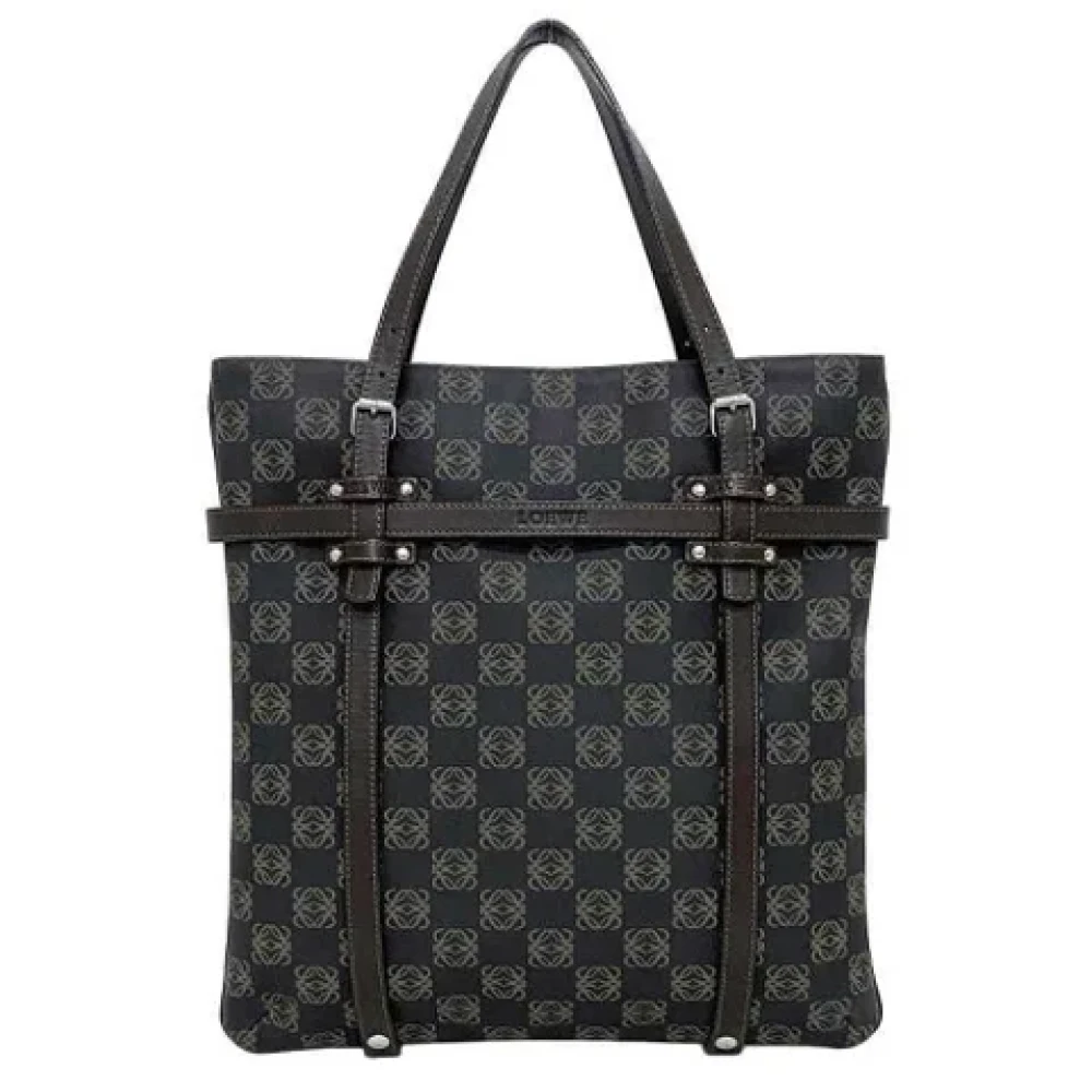 Loewe Pre-owned Fabric handbags Black Dames