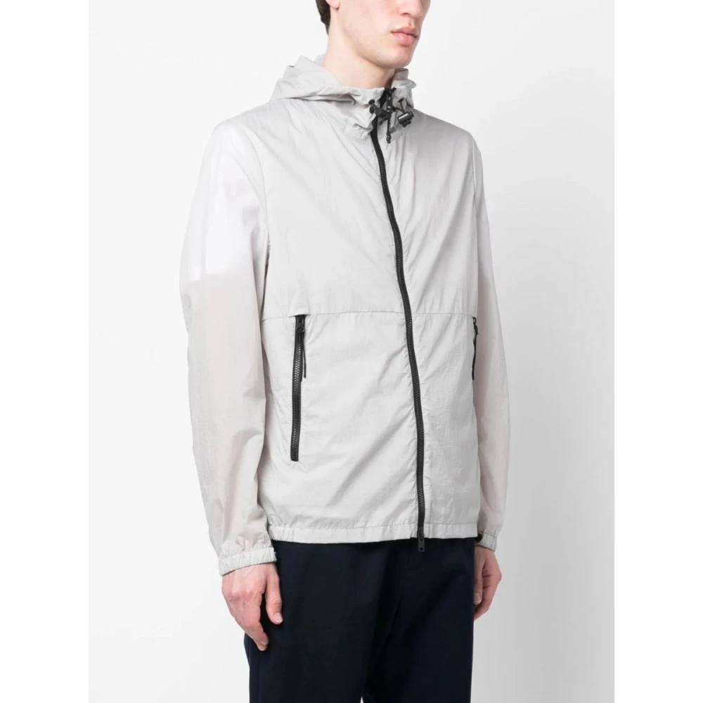 Woolrich Opvouwbare windbreaker Gray Heren